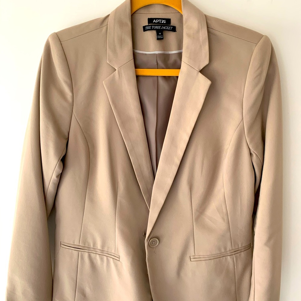 Beige blazer
